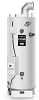 Commercial Power Direct Vent Co-Axial Vent Energy Saver Gas Water Heaters