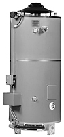 Model D-100-300-AS 100 Gallon (gal) Heavy Duty Storage Direct Spark Ignition Dampered Commercial Gas Water Heaters
