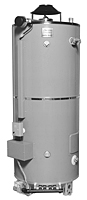 Model D-100T-199-AS (Tall) 100 Gallon (gal) Heavy Duty Storage Direct Spark Ignition Dampered Commercial Gas Water Heaters